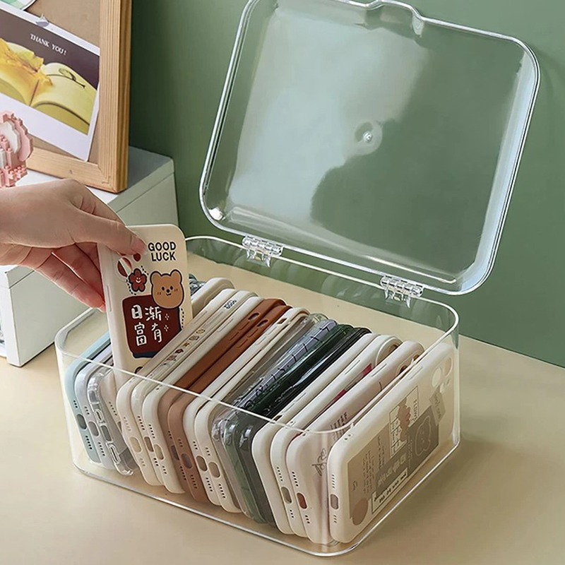 Acrylic Sundries Storage Baske - Face Mask Storage Box avis et prix