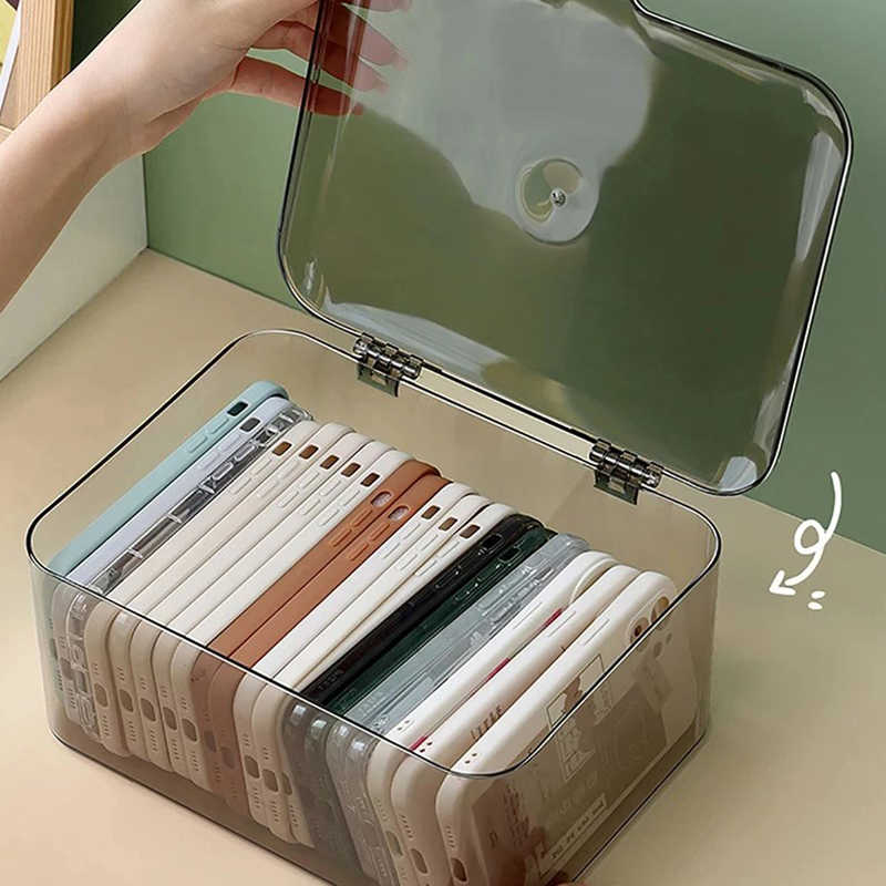 Acrylic Sundries Storage Baske - Face Mask Storage Box avis et prix