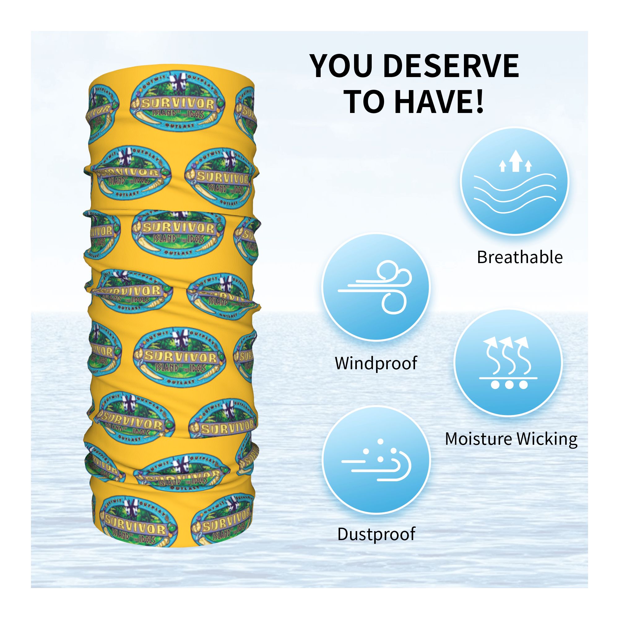 S-Survivors  Bandana Neck Cove - Sports Mask Breathable avis et prix