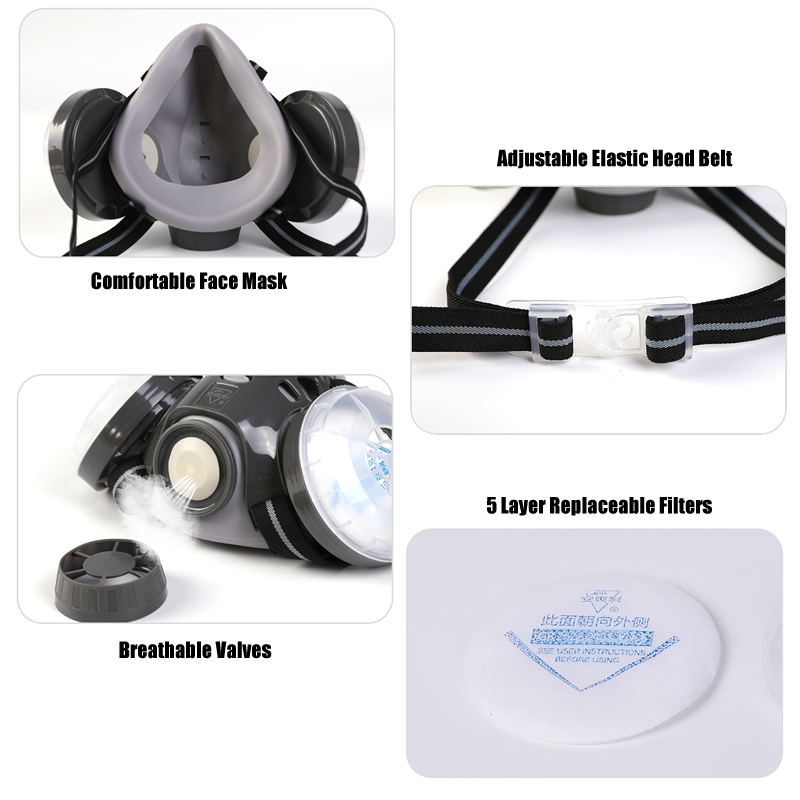 New Anti Dust Mask Full Face R - Dust Mask Construction avis et prix