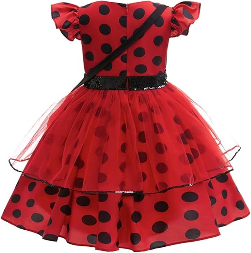 Girls Cosplay Costume Polka Do - Kids Face Mask avis et prix