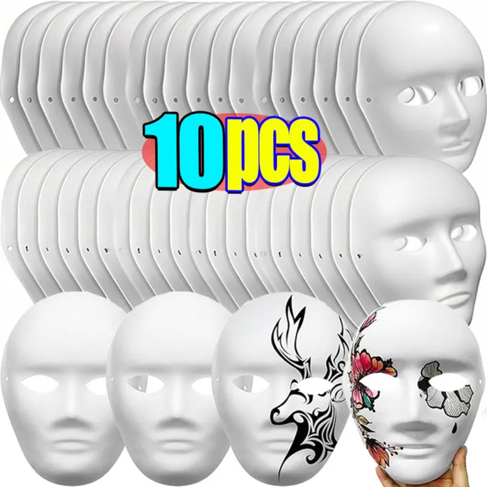 1/10Pcs DIY Full Face Masks Pa - Respirator Half Face avis et prix