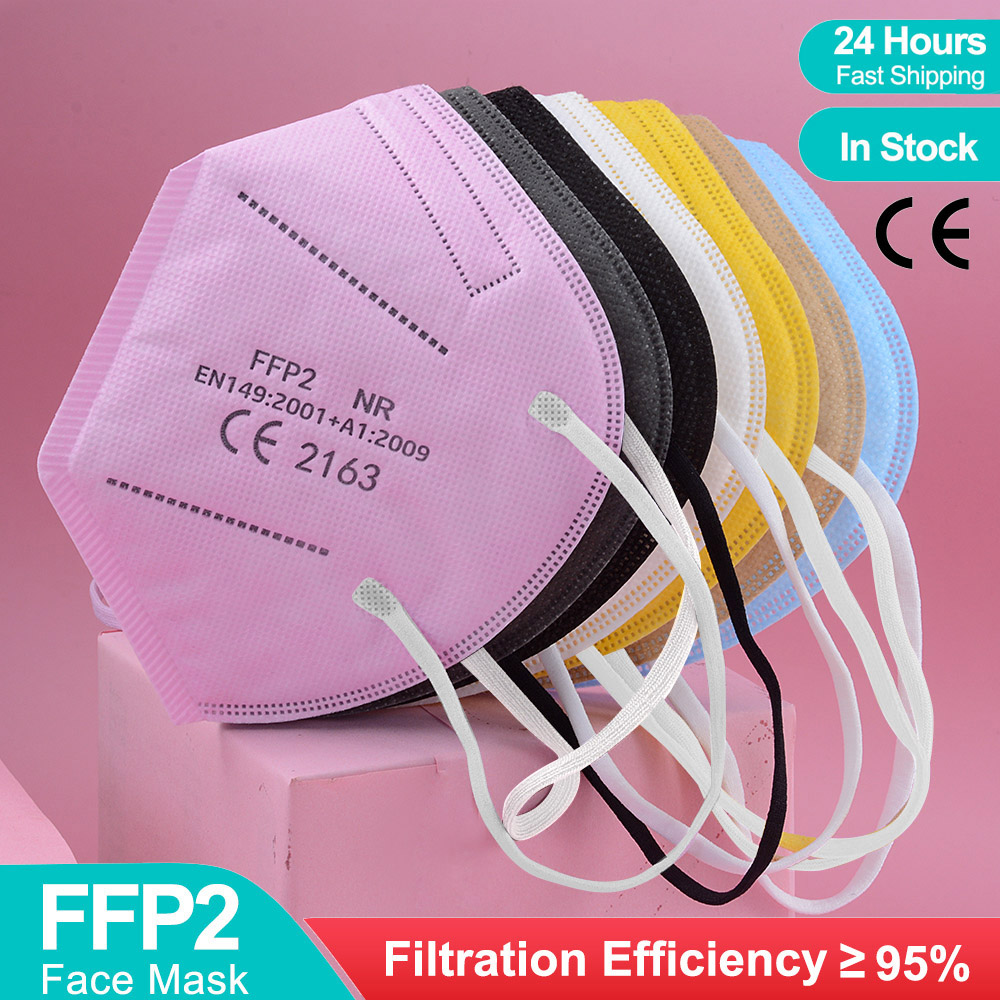 5Layer FFP2 Masks CE Approve K - Black Face Mask Pack avis et prix