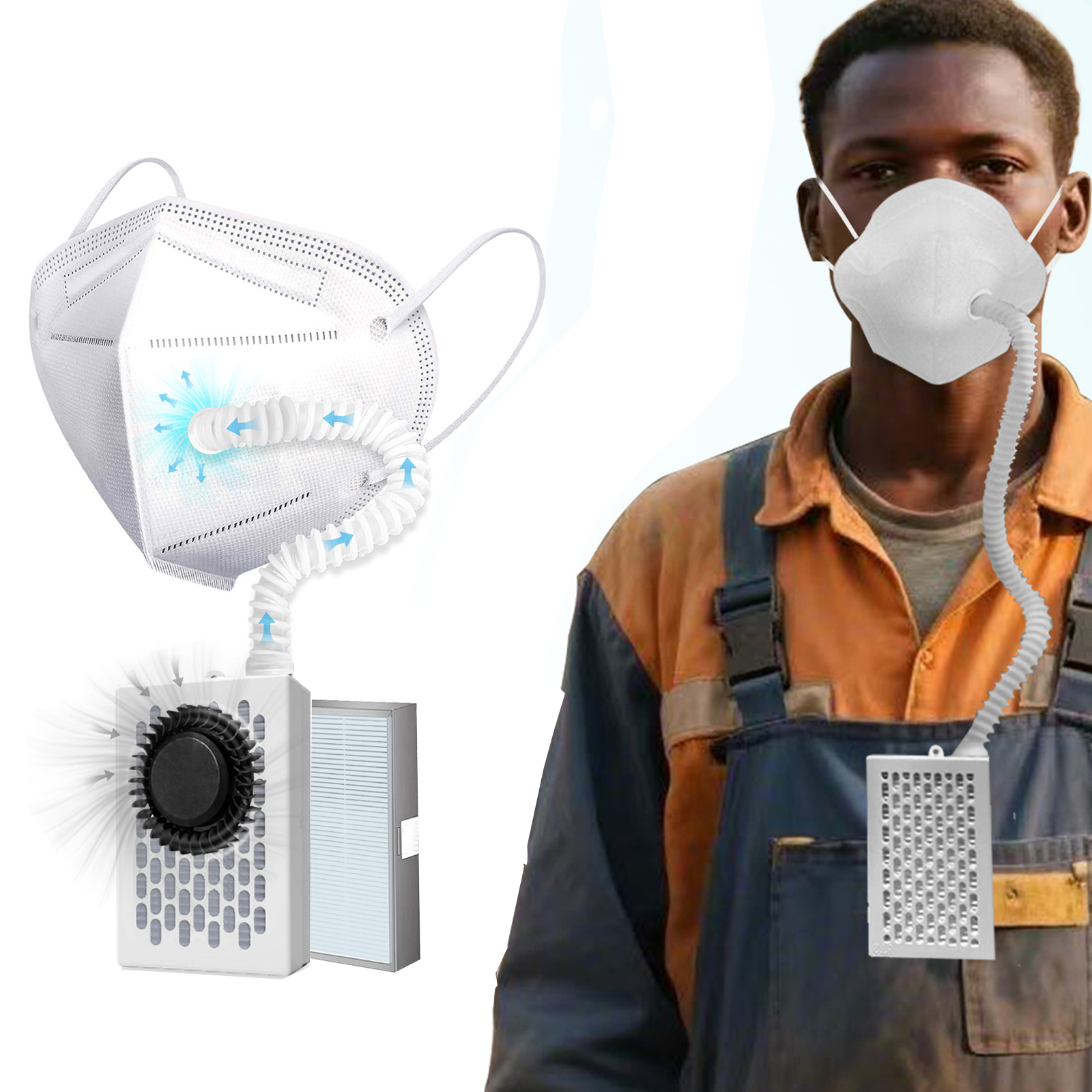Breathe easily,Electric KN95 M - Kn95 Respirator Mask avis et prix