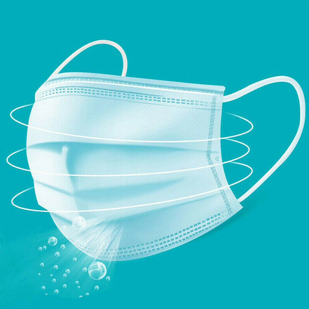 50piece Safe And Professional  - Disposable Mask Blue avis et prix
