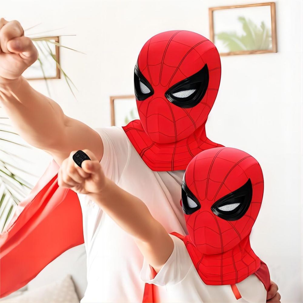 Movie Spidey Mask Eyes Glowing - Kids Face Mask avis et prix