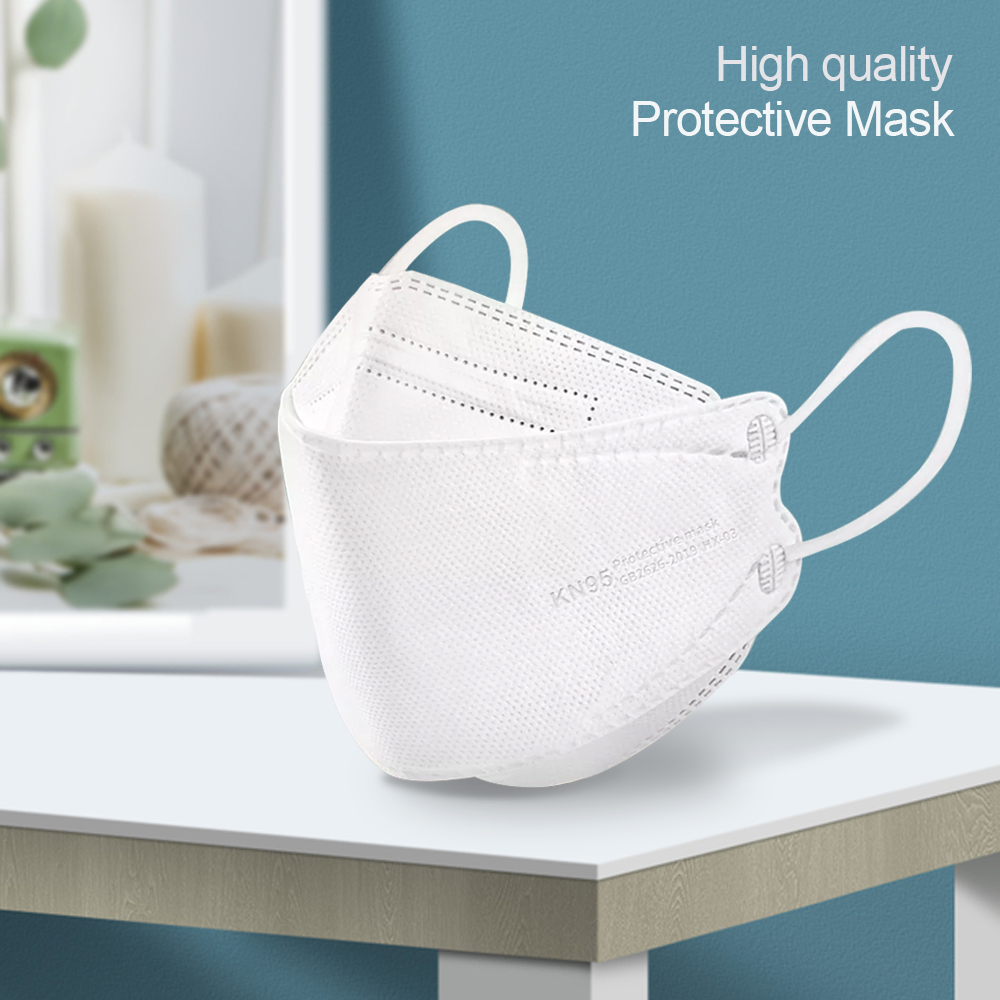 10-200pcs fpp2 fish mask kn95  - Disposable Surgical Mask avis et prix