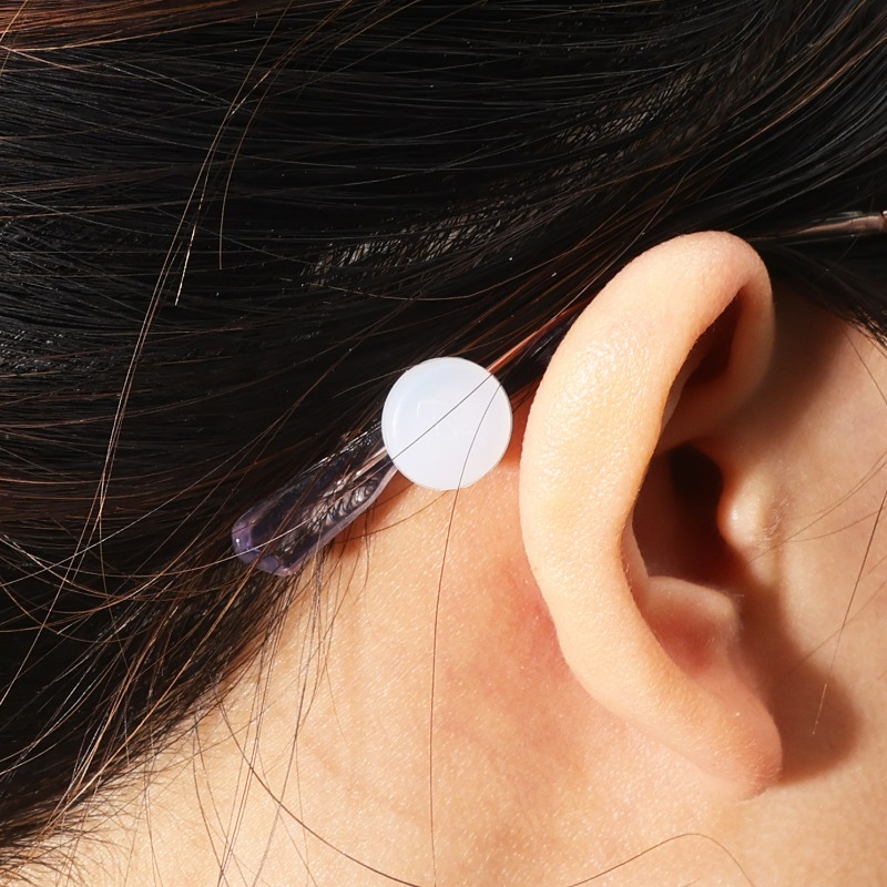 New Round Eyeglasses Mask Ear  - Silicone Mask Bracket avis et prix