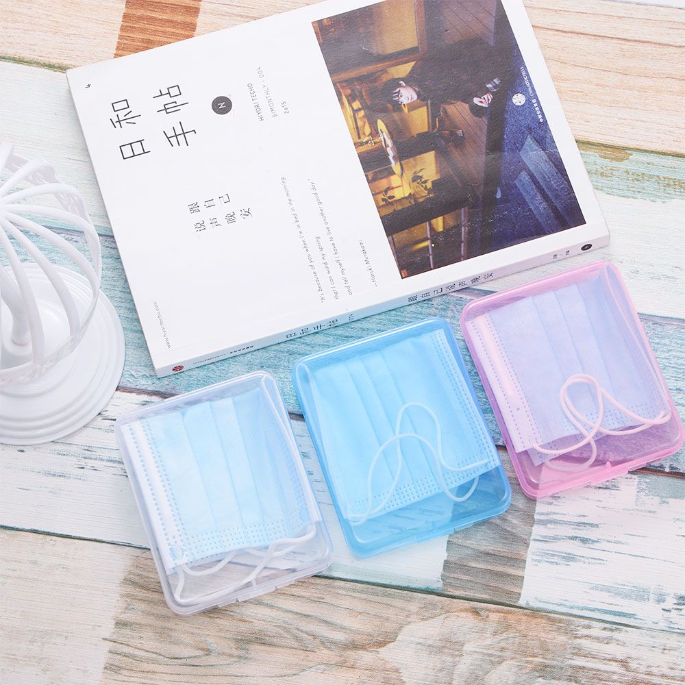 Protection Rectangle Container - Face Mask Storage Box avis et prix