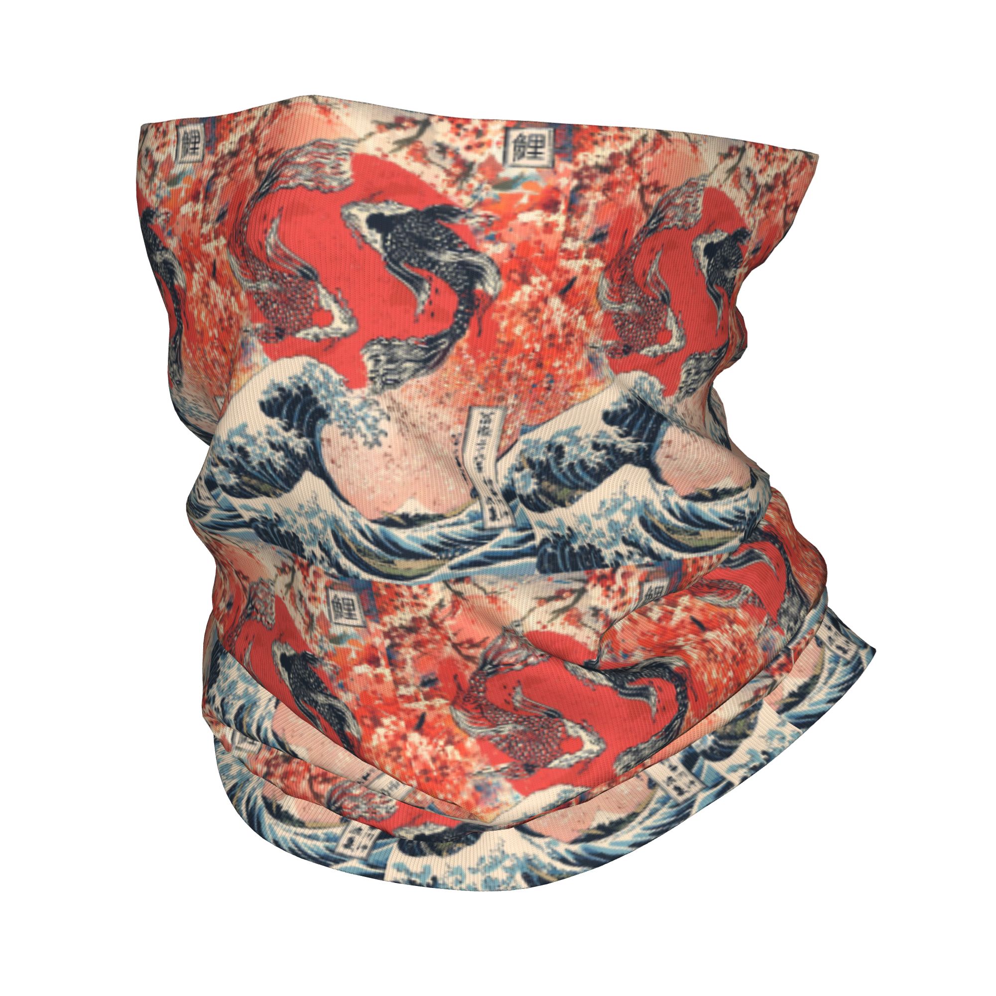 Koi Fish and Great Wave off Ka - Sports Mask Breathable avis et prix