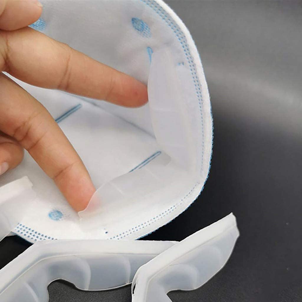 3D Mask Holder Clip, Nose Brid - Silicone Mask Bracket avis et prix
