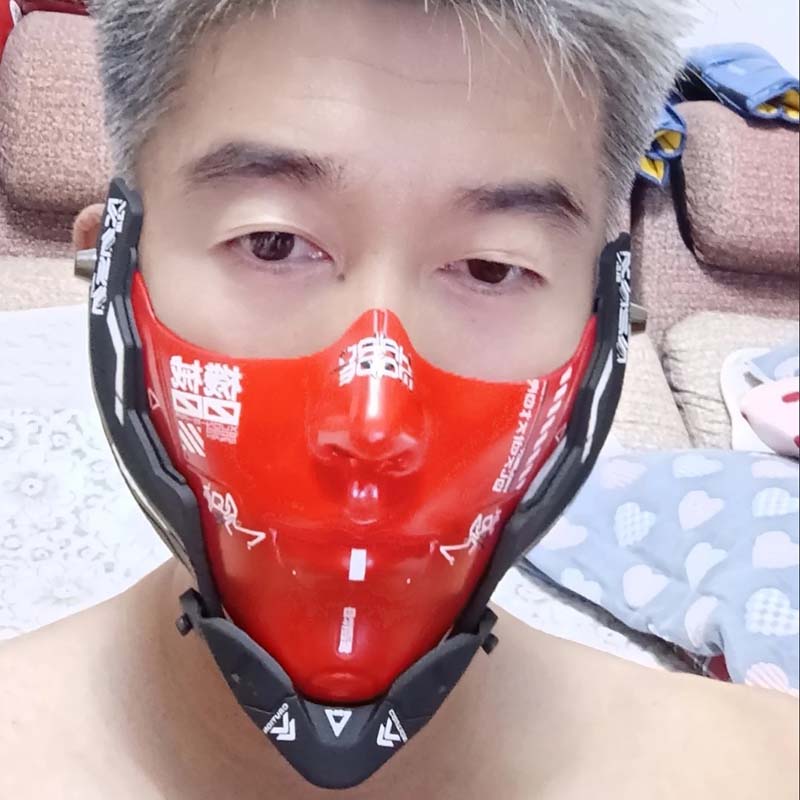 Cyber Punk Half Face Mask Mech - Respirator Half Face avis et prix