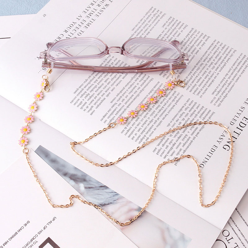 Stylish Flowers Glasses Chains - Mask Chain Holder avis et prix