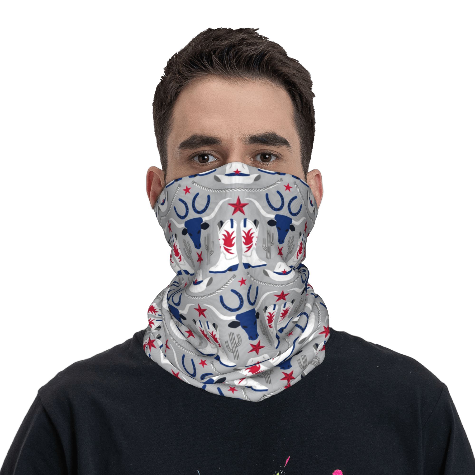 Old Wild West Cowboy Bandana N - Sports Mask Breathable avis et prix