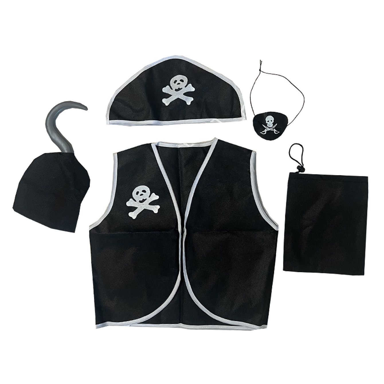 Carnival Boys Pirate Costume C - Black Face Mask Pack avis et prix