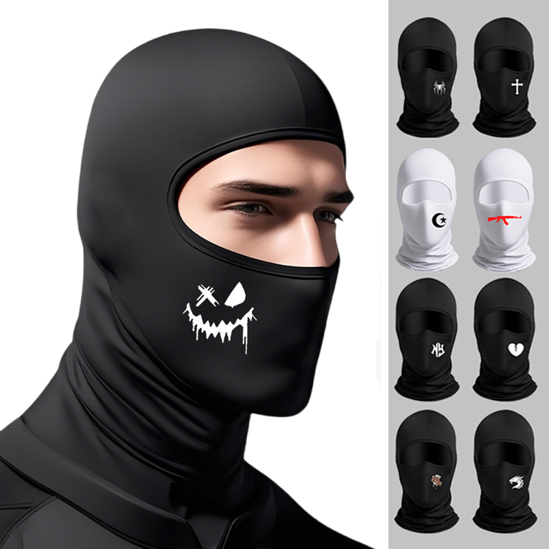 2pcs Set  Unisex Balaclava Cap - Black Face Mask Pack avis et prix