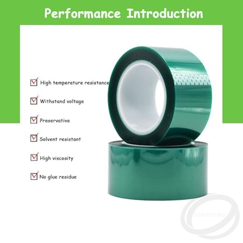 Green Polyester Resin Tape for - Silicone Mask Bracket avis et prix