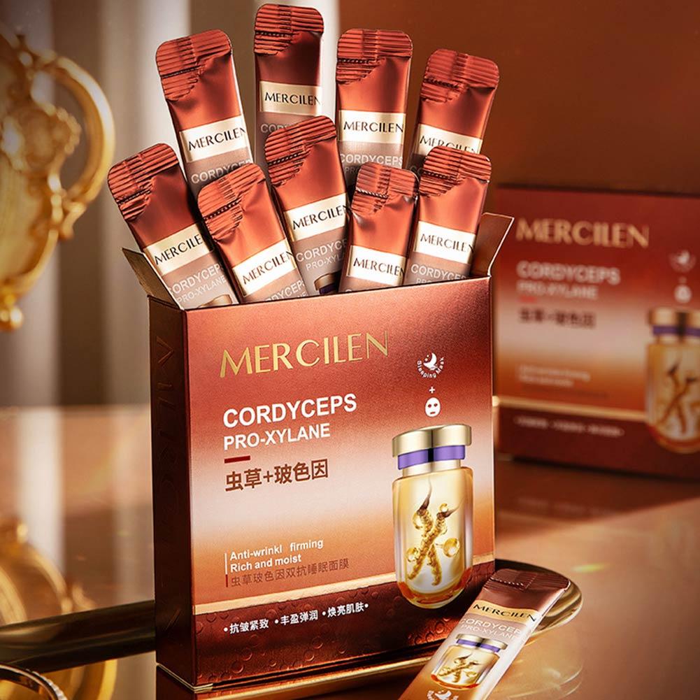 20PCS/box Mercilen Cordyceps P - Face Mask Storage Box avis et prix