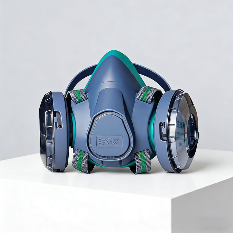 Dual Filter Silicone Half Face - Respirator Half Face avis et prix