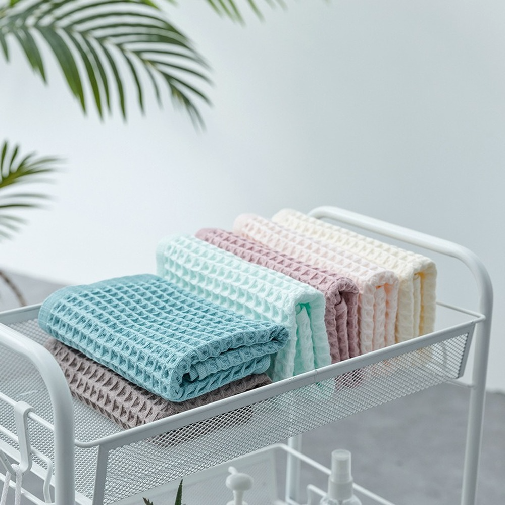 1Pcs Waffle Soft Face Towels f - Cloth Face Mask Washable avis et prix