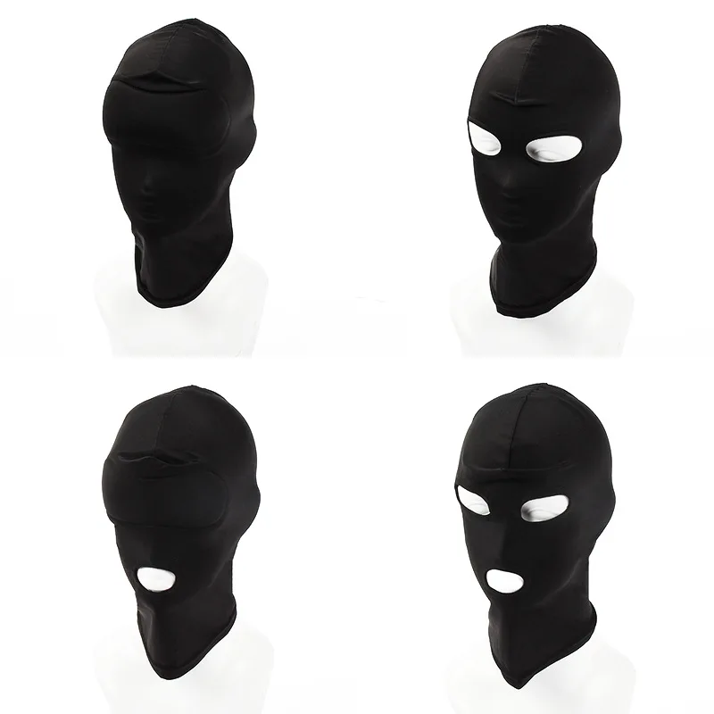 Adult Sex toys Soft Head Mask  - Black Face Mask Pack avis et prix