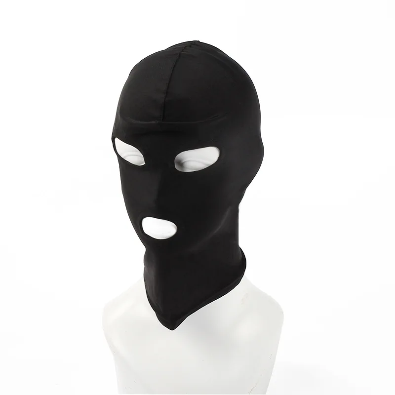 Adult Sex toys Soft Head Mask  - Black Face Mask Pack avis et prix