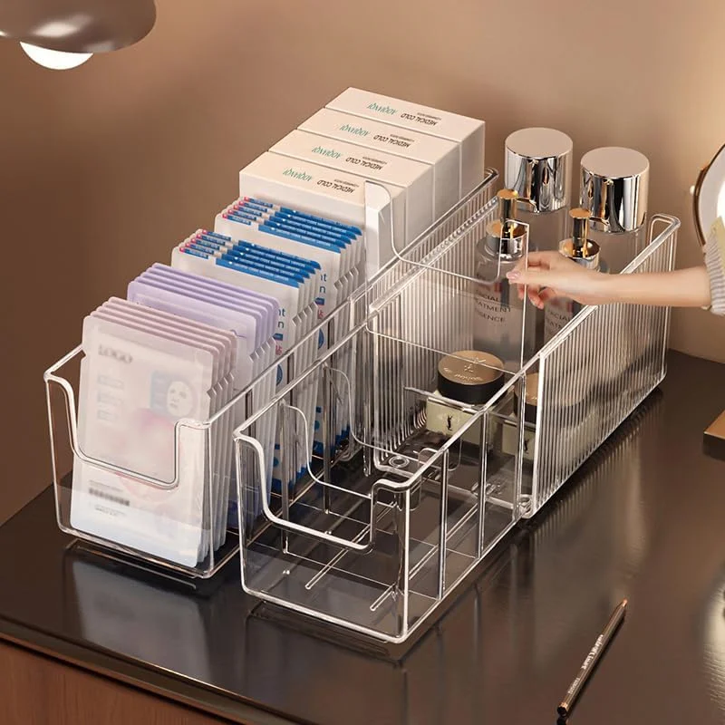 Extendable Acrylic Makeup Orga - Face Mask Storage Box avis et prix
