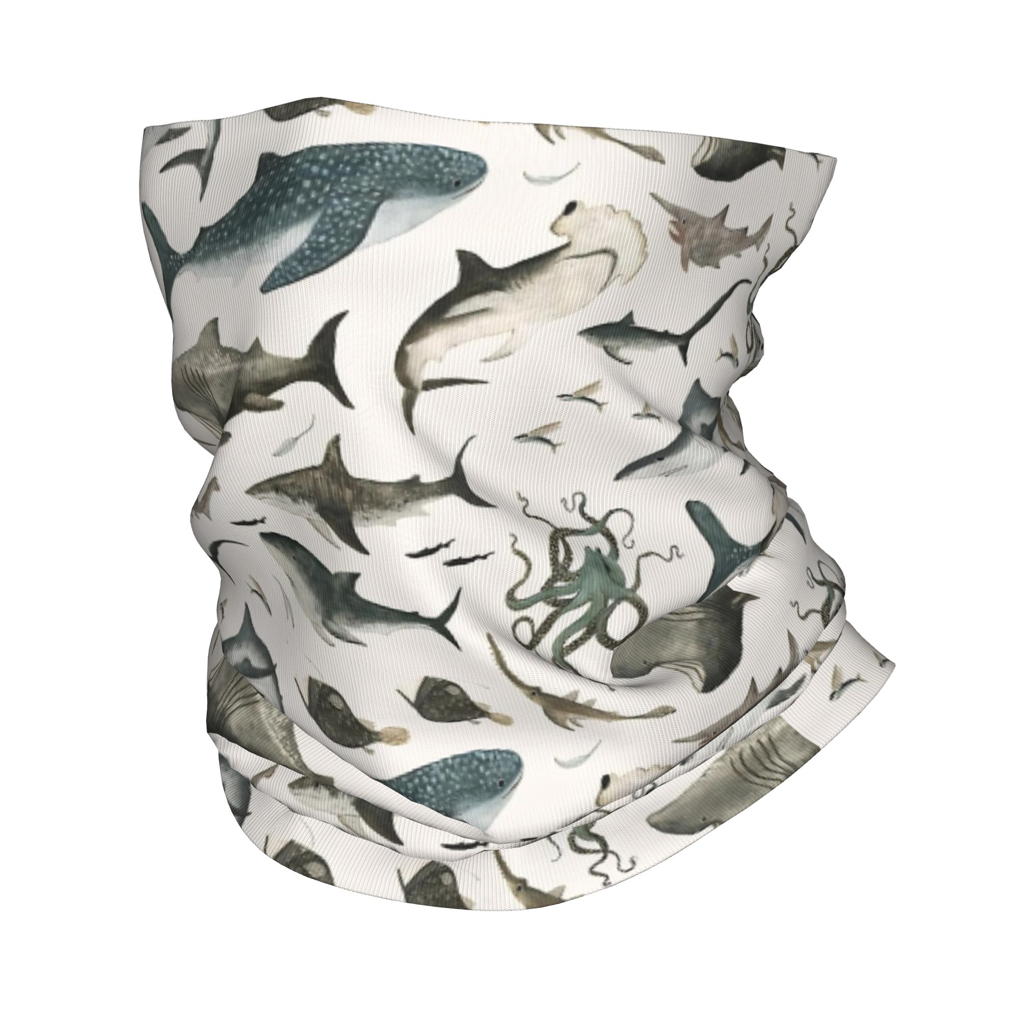 Shark Ocean Animal Sharks Band - Neck Gaiter Face Cover avis et prix