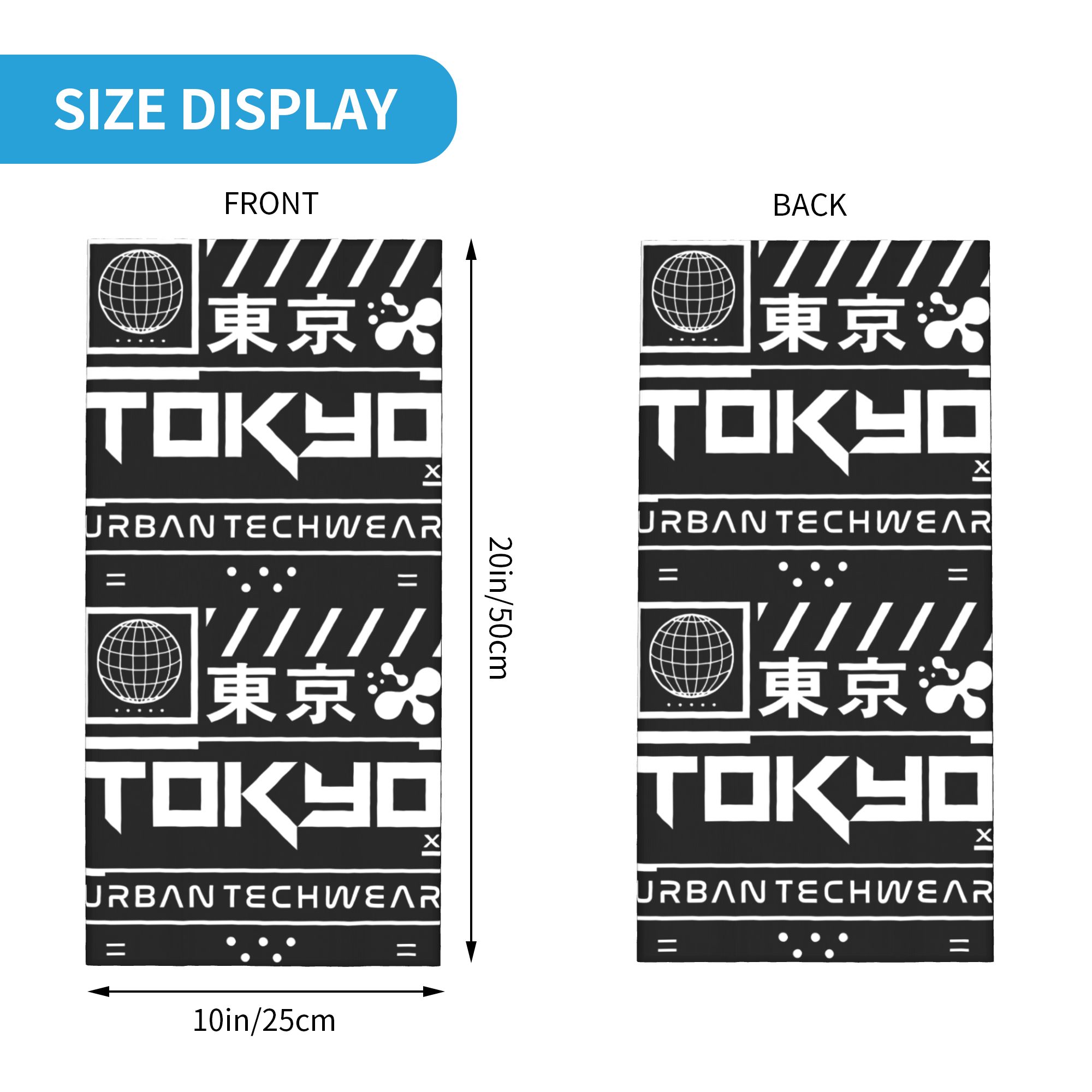 Custom Techwear Bandana Neck G - Neck Gaiter Face Cover avis et prix