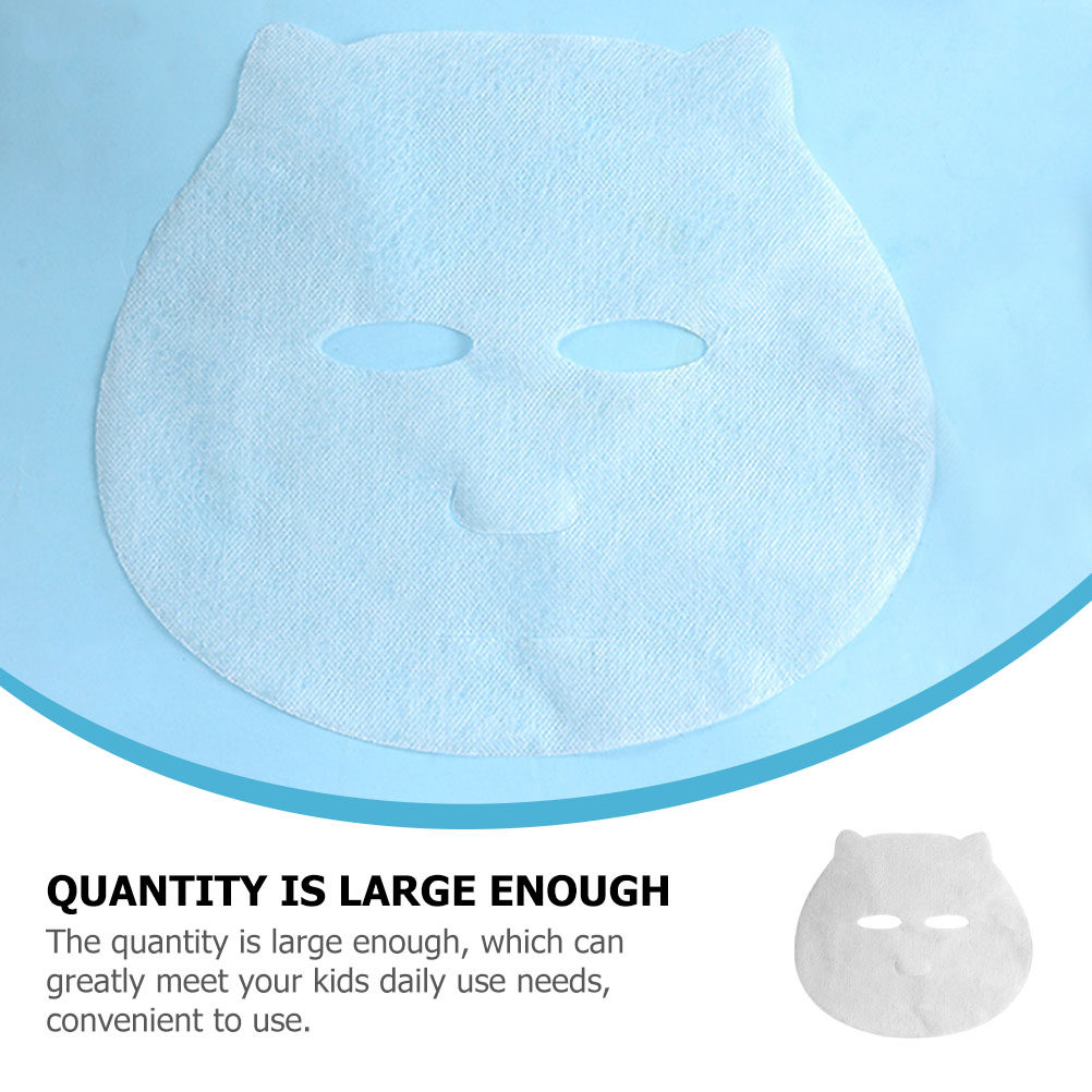 100pcs Baby Mask Paper Facial  - Kids Face Mask avis et prix
