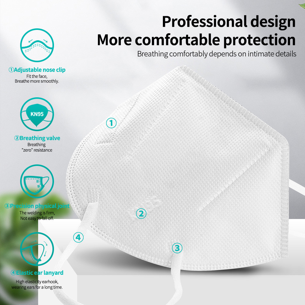FFP2 Face Mask KN95 Facial Mas - Kn95 Respirator Mask avis et prix