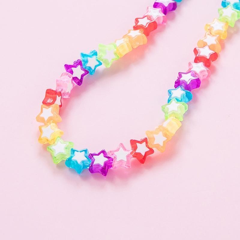 A52E Kids Acrylic Rainbow Colo - Mask Chain Holder avis et prix