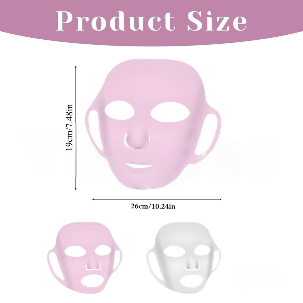 1/2PCS 3D Reusable Wrinkle Smo - Silicone Mask Bracket avis et prix