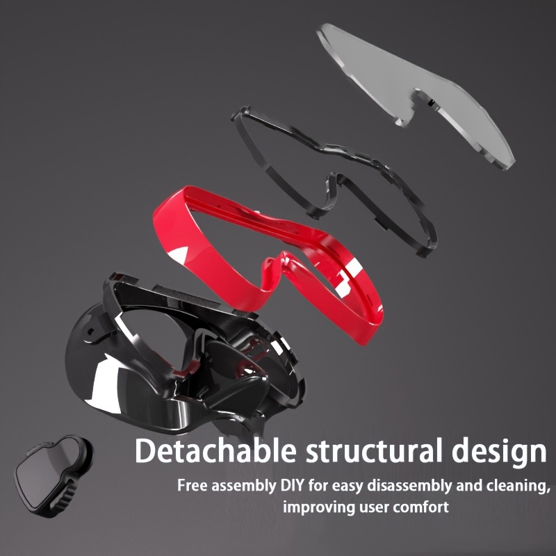 Adult Snorkel Mask, HD Tempere - Silicone Mask Bracket avis et prix