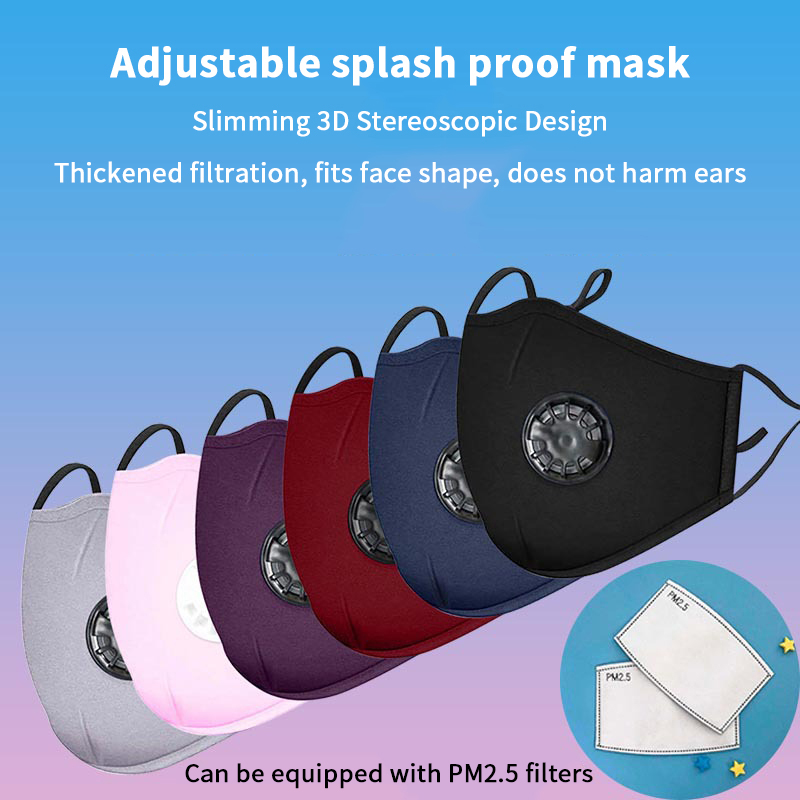 Anti-pollution PM2.5 Dust Mask - Cloth Face Mask Washable avis et prix